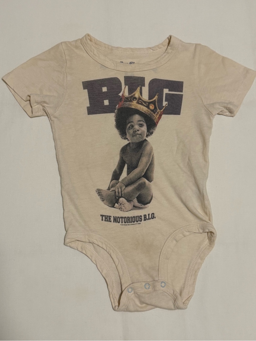 Rowdy Sprout The Notorious B.I.G. Onesie